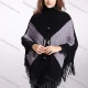 Wholesale Woman's Casual Scarf Hem Knitted Fabric Turtleneck Neck Sweater 3146# Brilliant lavender Clothing Wholesale Market Liuhua