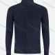 Wholesale Men's Casual Long Sleeve Texture Knit High Neck Plain Sweater Navy Clothing Wholesale Market Liuhua
