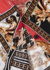 Wholesale Women's Plus Size Fashion Long Sleeve Button Down Allover Baroque Print Shirt - Liuhuamall