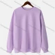 Wholesale Women's Basics Plain Crew Neck Pullover Long Sleeve Casual Sweatshirt 0004# Purple Clothing Wholesale Market Liuhua