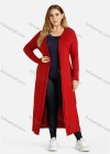 Wholesale Women's Viscose Long Sleeve Plain Open Front Cardigan - Liuhuamall