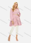 Wholesale Women's Casual Button Front Shirt Collar Blouse Long Sleeve Tiered Plain Tunic 066# - Liuhuamall