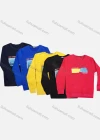 Wholesale Men's Casual Graphic Round Neck Pullover Long Sleeve T-shirt 18# - Liuhuamall