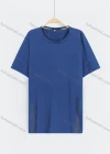 Wholesale Men's Casual Plain Reflective Stripes Round Neck Short Sleeve Tee - Liuhuamall