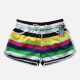 Women's Vacation Stiching Color Pockets Drawstring Beach Shorts 1# Clothing Wholesale Market -LIUHUA