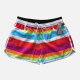 Women's Vacation Stiching Color Pockets Drawstring Beach Shorts 3# Clothing Wholesale Market -LIUHUA