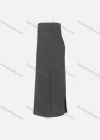 Wholesale Women's Casual Plain High Waist Zipper Pencil Skirt - Liuhuamall