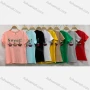 Wholesale Women's Casual Crew Neck Short Sleeve Graphic Slim Fit T-shirt preview