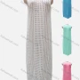 Wholesale Women's Vacation Round Neck Sleeveless Plain Semi-Sheer Knit Cover Up Dress preview