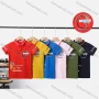 Wholesale Boy's Casual Letter Print Short Sleeve Modal Cotton Polo Shirt preview