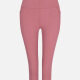 Women's Sporty High Waist Sheer Mesh Plain Short Legging Pink Clothing Wholesale Market -LIUHUA