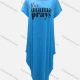 Wholesale Women's African Plus Size Letter Crew Neck Short Sleeve Pockets Loose Fit Dress 8807# 50# Clothing Wholesale Market Liuhua