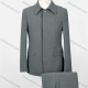 Wholesale Men's Plain Button Front Flap Pockets Chinese Tunic Suit & Pants 2-Piece Sets BA220308# Dark Gray Guangzhou Clothing Wholesale Market & Suppliers -LIUHUAMALL