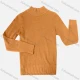 Wholesale Girl's Casual Mock Neck Long Sleeve Knit Sweater F606# Clothing Wholesale Market Liuhua