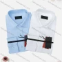 Wholesale Men's Casual Plain Long Sleeve Collared Button Down Shirt WX02-2# preview