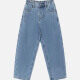 Kid's Casual Multiple Pockets Jeans MB22CKZ675# Blue Clothing Wholesale Market -LIUHUA