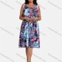 Wholesale Women's Scoop Neck Bow-knot Front Nightgown preview