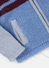 Wholesale Baby's Long Sleeve Stand Collar Zipper Dual Pockets Knited Sweater Jacket - Liuhuamall