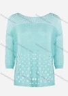 Wholesale Women's Cable Knit Crew Neck Long Sleeve Plain Sweater - Liuhuamall