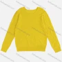 Wholesale Women's Causal Crew Neck Long Sleeve Plain Knit Sweater 2410# preview