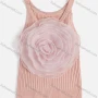 Wholesale Women's Casual Rib Knit 3D-Floral Tank Top 2430# preview