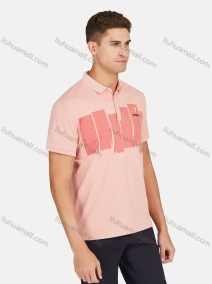 Wholesale Men's Casual Short Sleeve Embroidery Letter Label Colorblock Polo Shirts, LIUHUA CLOTHING WHOLESALE