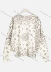 Wholesale Women's Casual Crew Neck Long Sleeve Knit Sweater A509#-1 - Liuhuamall