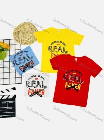 Wholesale Boy's Casual Letter Print Round Neck Short Sleeve Tee, LIUHUA CLOTHING WHOLESALE