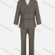 Wholesale Kid's Formal Plain Lapel Double Breasted Pockets Blazer & Vest & Pant 3 Pieces Suit Set 32013-65# 63# Clothing Wholesale Market Liuhua