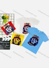 Wholesale Boy's Casual Letter Print Round Neck Short Sleeve Tee - Liuhuamall