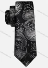 Wholesale Men's Formal Paisley Print Single Breasted Silky Waistcoat With Necktie 2-piece Set - Liuhuamall