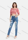 Wholesale Women's Casual Off Shoulder Floral Print Ruched Shirred Lantern Sleeve Crop Blouse - Liuhuamall