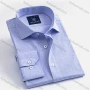 Wholesale Men's Formal Striped Collared Long Sleeve Button Down Shirts preview