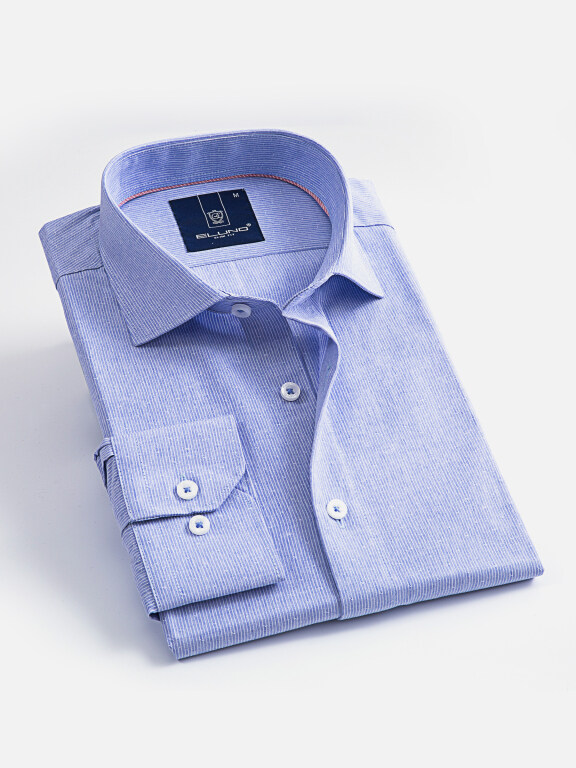 Men's Formal Striped Collared Long Sleeve Button Down Shirts, Clothing Wholesale Market -LIUHUA, Men, Men-s-Tops