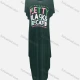 Wholesale Women's African Crew Neck Letter Short Sleeve Pockets Loose Fit Maxi Dress 8802# 18# Clothing Wholesale Market Liuhua