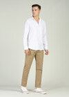 Wholesale Men's Casual Straight Leg Slant Pocket Trousers - Liuhuamall