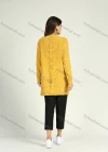 Wholesale Women's Casual Long Sleeve Plain Fuzzy Knit Cardigan - Liuhuamall