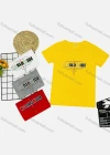 Wholesale Boy's Casual Letter Print Round Neck Short Sleeve Tee - Liuhuamall