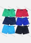 Wholesale Men's Casual Allover Print Drawstring Beach Shorts 4# - Liuhuamall