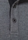 Wholesale Men's Casual Silm Fit Knit Long Sleeve Plain Henley Shirt - Liuhuamall