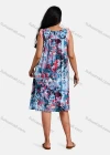 Wholesale Women's Scoop Neck Bow-knot Front Nightgown - Liuhuamall