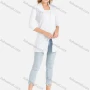 Wholesale Women's Plain Rib-knit Trim Buckled Cuff 3/4 Sleeve Knit Cardigan preview