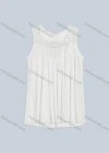 Wholesale Women's Casual Rhinestone Decor Embroidery Lace Tank Top - Liuhuamall