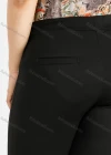 Wholesale Women's Plus Size Rhinestone Elastic Waist Plain Casual Skinny Pants - Liuhuamall