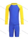 Wholesale Boys Colorblock Two-Piece Swimsuit Set 722181# - Liuhuamall