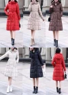 Wholesale Women's Casual Hooded Long Sleeve High Waist Thermal Pockets Puffer Coat 8825# - Liuhuamall