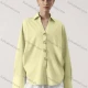 Wholesale Women's Elegant Collared Plain Long Sleeve Shirt With Flower Decoration Button Closure 3# Clothing Wholesale Market Liuhua