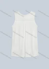 Wholesale Women's Casual Rhinestone Decor Embroidery Lace Tank Top - Liuhuamall
