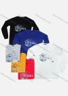 Wholesale Men's Casual Graphic Round Neck Pullover Long Sleeve T-shirt 19# - Liuhuamall