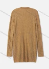 Wholesale Women's Plain Long Sleeve Fuzzy Knit Cardigan - Liuhuamall
